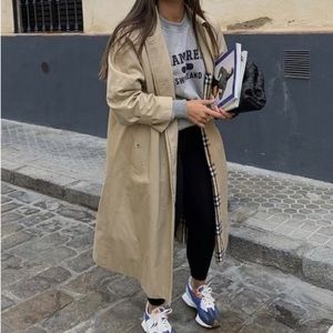 BuBurberry Mens Vintage Tan Trench Coat Nova Checked Removable Wool Line…